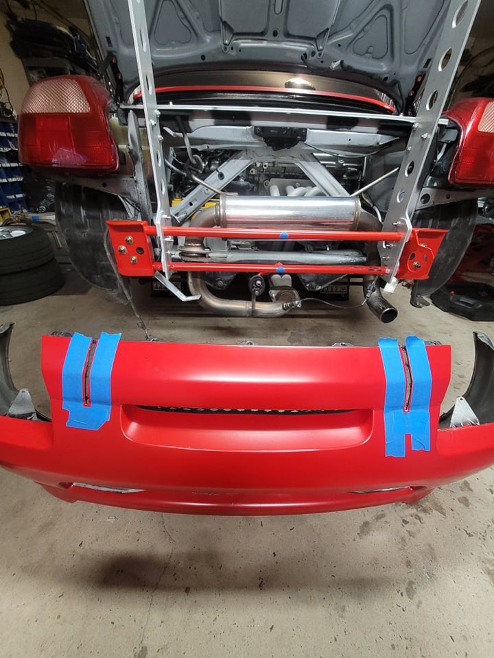 MR2 Spyder Big Wing Pylon Kit | Stingwray R-M LLC